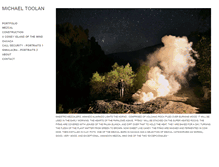 Tablet Screenshot of michaeltoolan.com